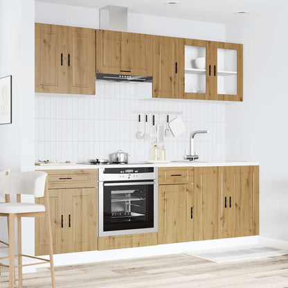 Set Mobili Da Cucina 8 Pz Kalmar Truciolato