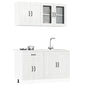 Set Mobili Da Cucina 4 Pz Kalmar Legno Vecchio In Truciolato