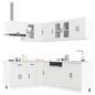 Set Mobili Da Cucina 11 Pz Kalmar Legno Vecchio In Truciolato
