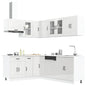 Set Mobili Da Cucina 11 Pz Kalmar Legno Vecchio In Truciolato