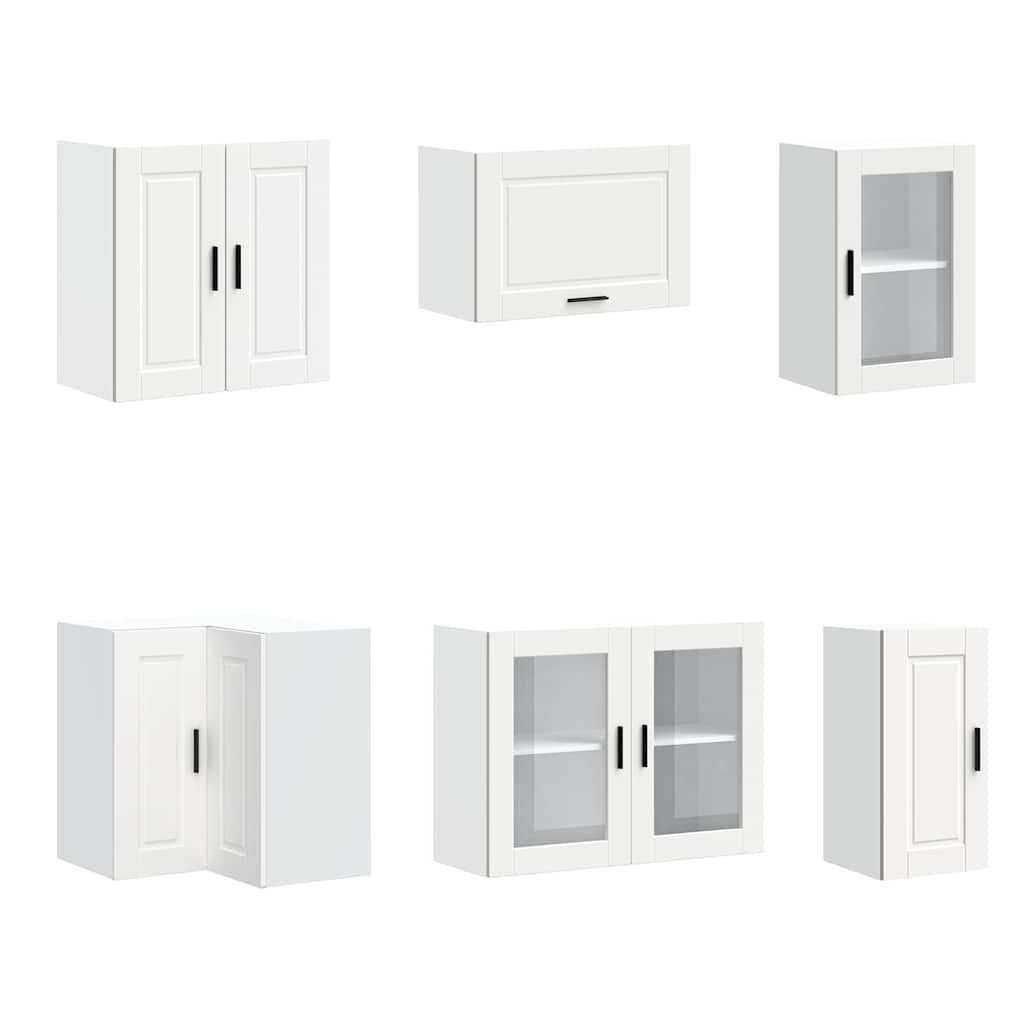 Set Mobili Da Cucina 11 Pz Porto Bianchi Legno Multistrato
