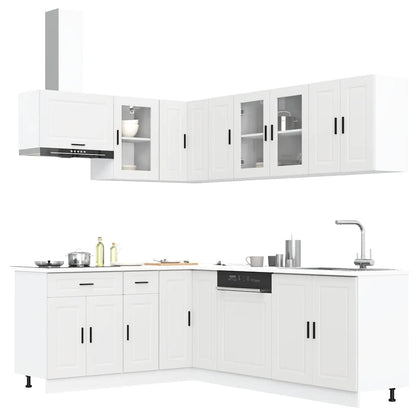 Set Mobili Da Cucina 11 Pz Porto In Truciolato