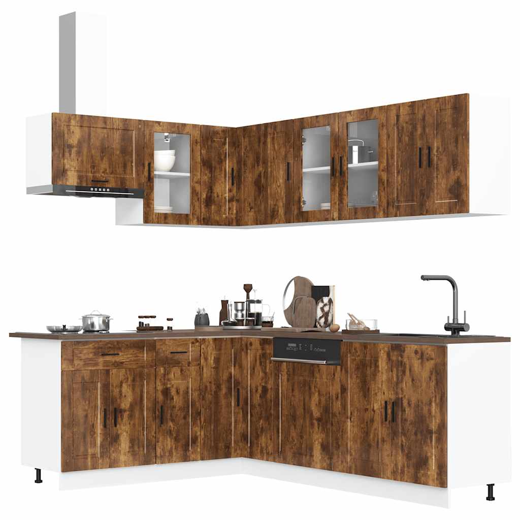 Set Mobili Da Cucina 11 Pz Porto In Truciolato