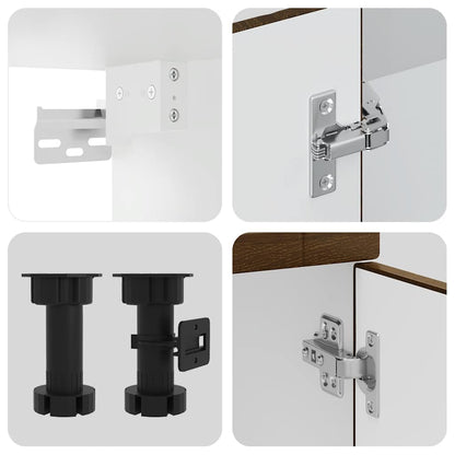 Set Mobili Da Cucina 11 Pz Porto In Truciolato