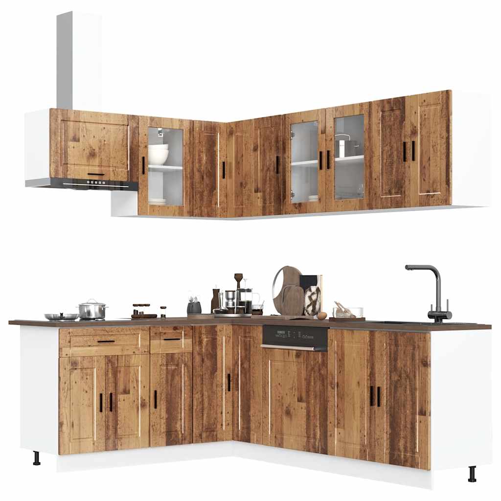 Set Mobili Da Cucina 11 Pz Porto In Truciolato
