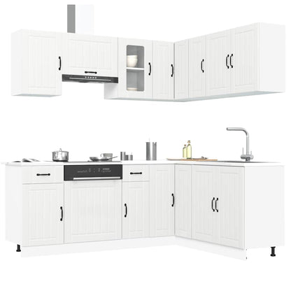 Set Mobili Da Cucina 11 Pz Kalmar In Truciolato