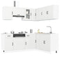 Set Mobili Da Cucina 11 Pz Kalmar In Truciolato