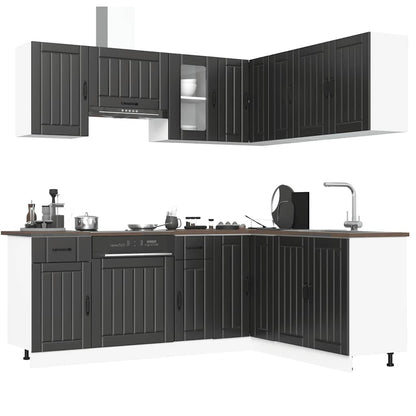 Set Mobili Da Cucina 11 Pz Kalmar In Truciolato