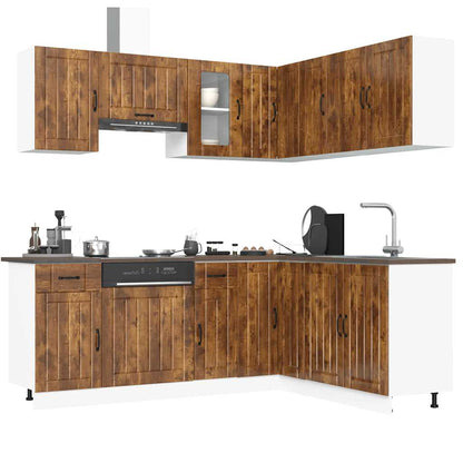 Set Mobili Da Cucina 11 Pz Kalmar In Truciolato