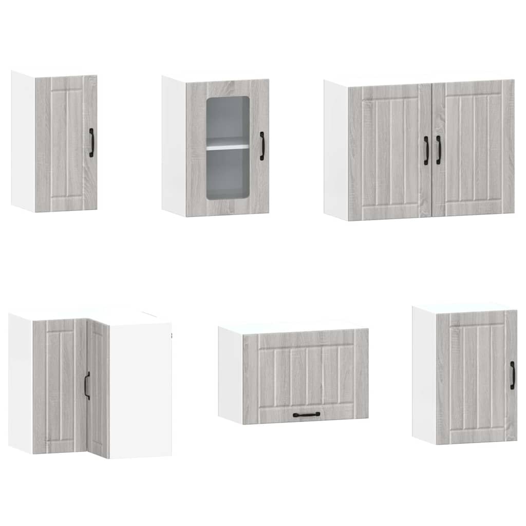 Set Mobili Da Cucina 11 Pz Kalmar In Truciolato