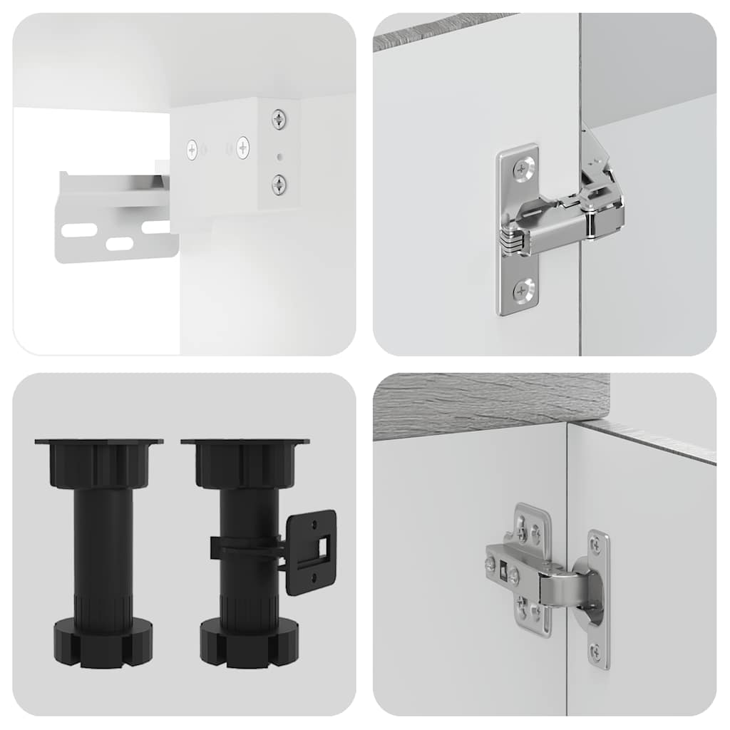 Set Mobili Da Cucina 11 Pz Kalmar In Truciolato