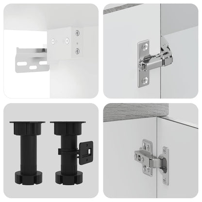 Set Mobili Da Cucina 11 Pz Kalmar In Truciolato