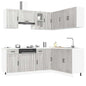 Set Mobili Da Cucina 11 Pz Kalmar In Truciolato