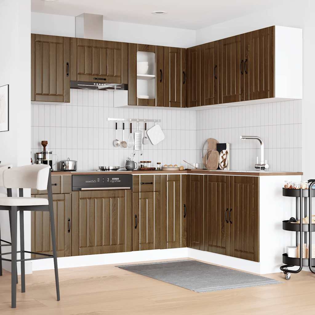 Set Mobili Da Cucina 11 Pz Kalmar In Truciolato