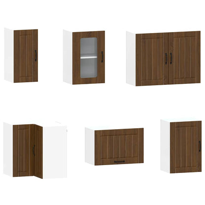 Set Mobili Da Cucina 11 Pz Kalmar In Truciolato