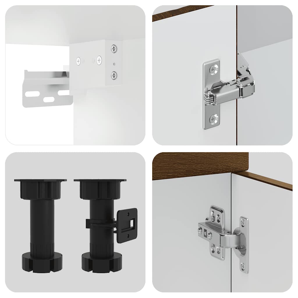 Set Mobili Da Cucina 11 Pz Kalmar In Truciolato