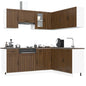 Set Mobili Da Cucina 11 Pz Kalmar In Truciolato