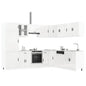 Set Mobili Da Cucina 14 Pz Porto Bianchi Legno Multistrato