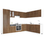 Set Mobili Da Cucina 14 Pz Porto Bianchi Legno Multistrato