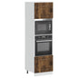 Pannello Lavastoviglie Kalmar Rovere Fumé 60 X 31 X 100 Cm Rovere Fumo