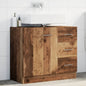 Mobile Sottolavabo Legno Vecchio 63X30X54 Cm In Truciolato
