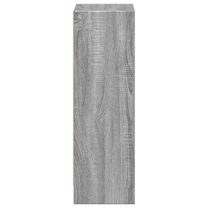 Libreria Grigio Sonoma 40X24X76 Cm In Truciolato