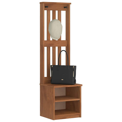 Albero Da Ingresso Sandnes 45X40X159,5 Cm In Legno Di Pino