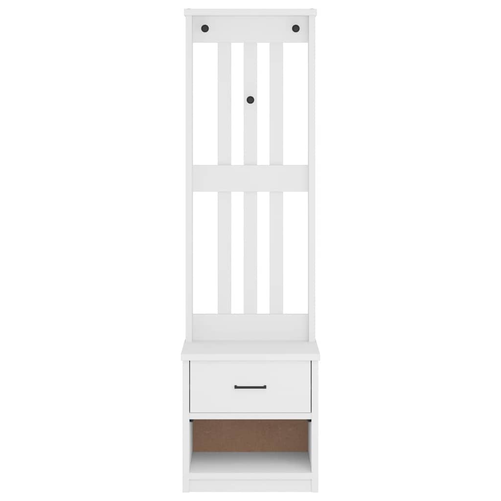Albero Da Ingresso Sandnes 45X40X159,5 Cm Legno Di Pino