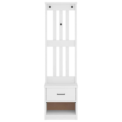 Albero Da Ingresso Sandnes 45X40X159,5 Cm Legno Di Pino