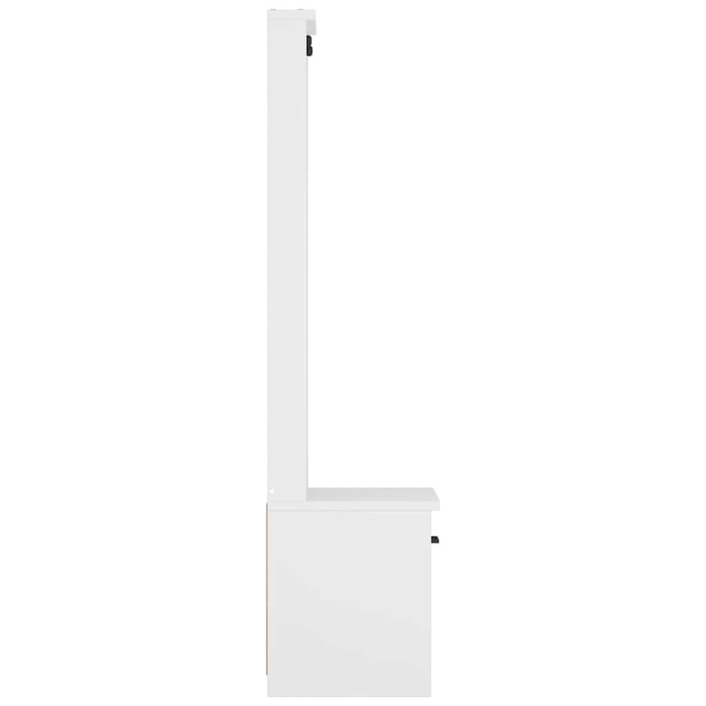 Albero Da Ingresso Sandnes 45X40X159,5 Cm Legno Di Pino