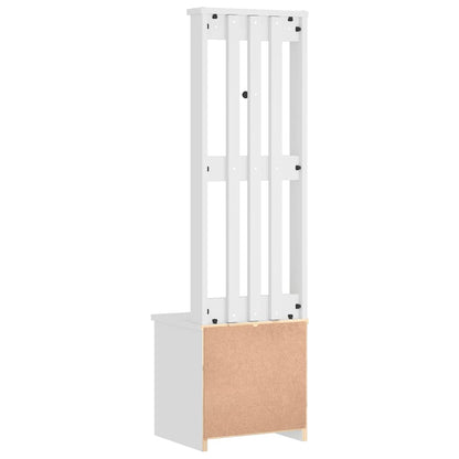 Albero Da Ingresso Sandnes 45X40X159,5 Cm Legno Di Pino