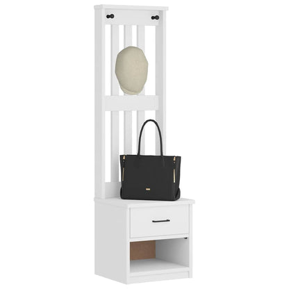 Albero Da Ingresso Sandnes 45X40X159,5 Cm Legno Di Pino