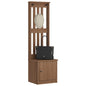 Albero Da Ingresso Sandnes 87X40X159,5 Cm In Legno Di Pino