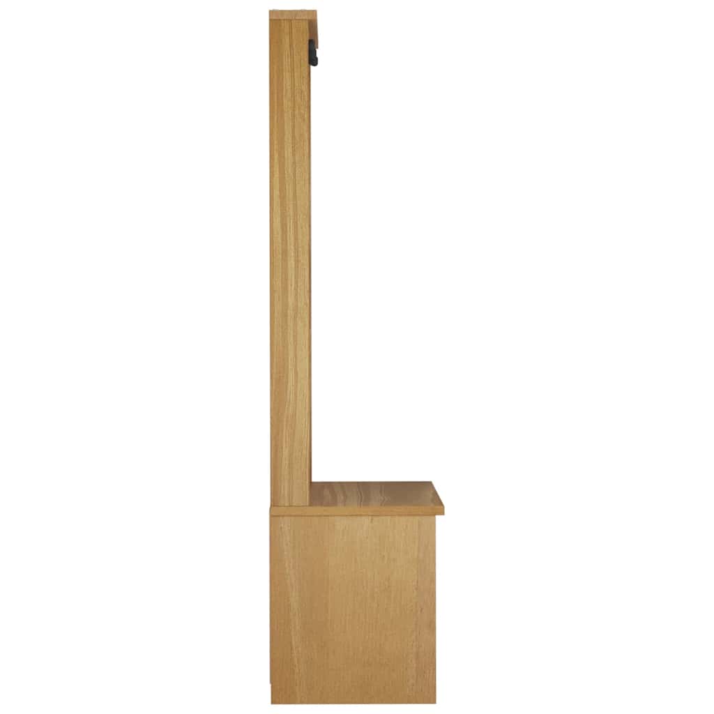 Albero Da Ingresso Sandnes 87X40X159,5 Cm In Legno Di Pino