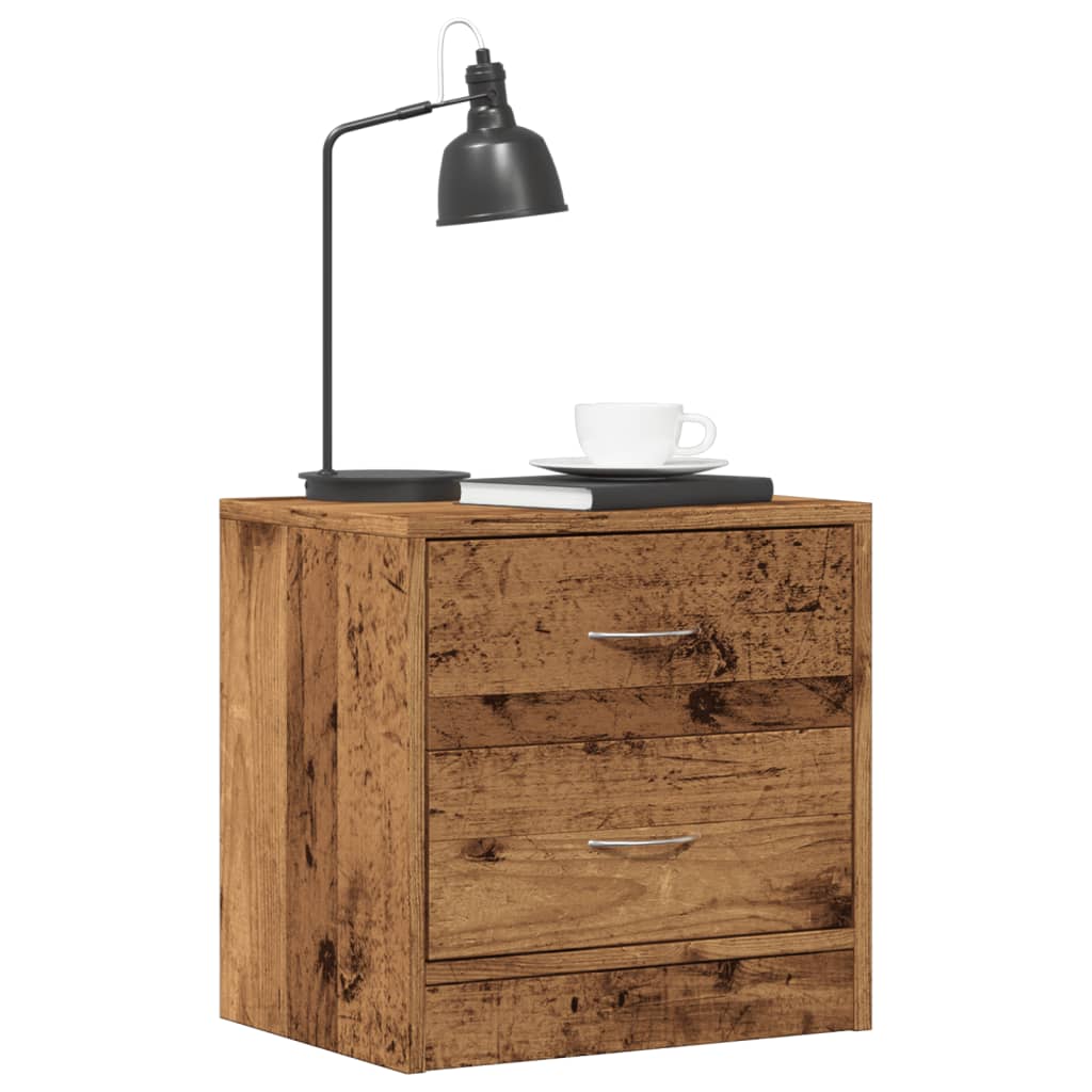 Comodino 40X30X40 Cm In Legno Multistrato