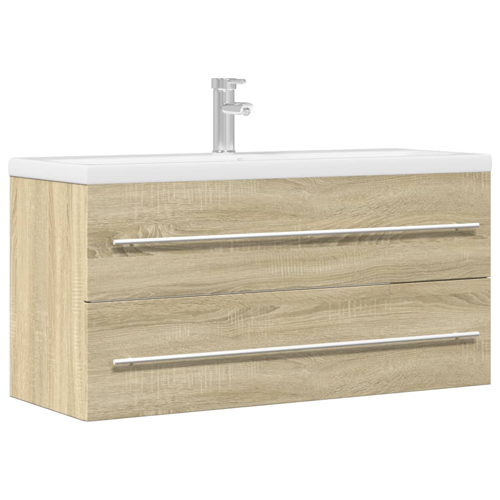 Mobile Lavabo 60X38,5X48 Cm In Legno Multistrato Rovere Sonoma