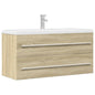 Mobile Lavabo 60X38,5X48 Cm In Legno Multistrato Rovere Sonoma