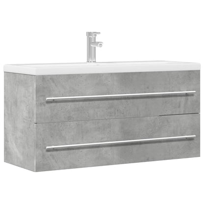 Mobile Lavabo 80X38,5X48 Cm In Truciolato Grigio Cemento