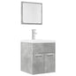 Set Mobili Da Bagno 2 Pz Legno Multistrato