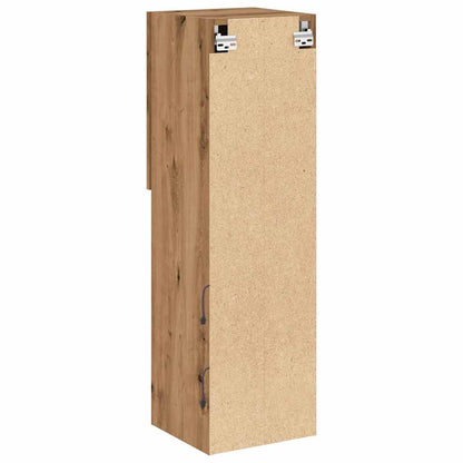 Mobili Tv Con Luci Led 2 Pz 30,5X30X102 Cm