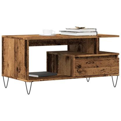 Tavolino Da Salotto 90X49X45 Cm Legno Multistrato