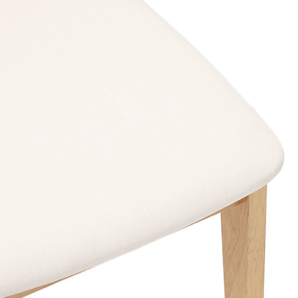 Sedie Da Pranzo Con Cuscini 2 Pz In Legno Massello Di Hevea