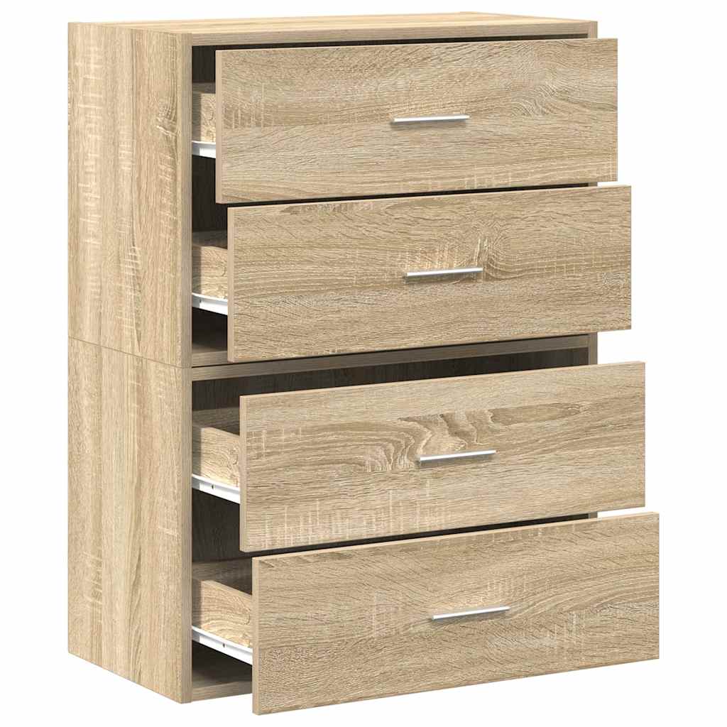 Armadi Con 2 Cassetti 2 Pz 60X31X40 Cm Truciolato