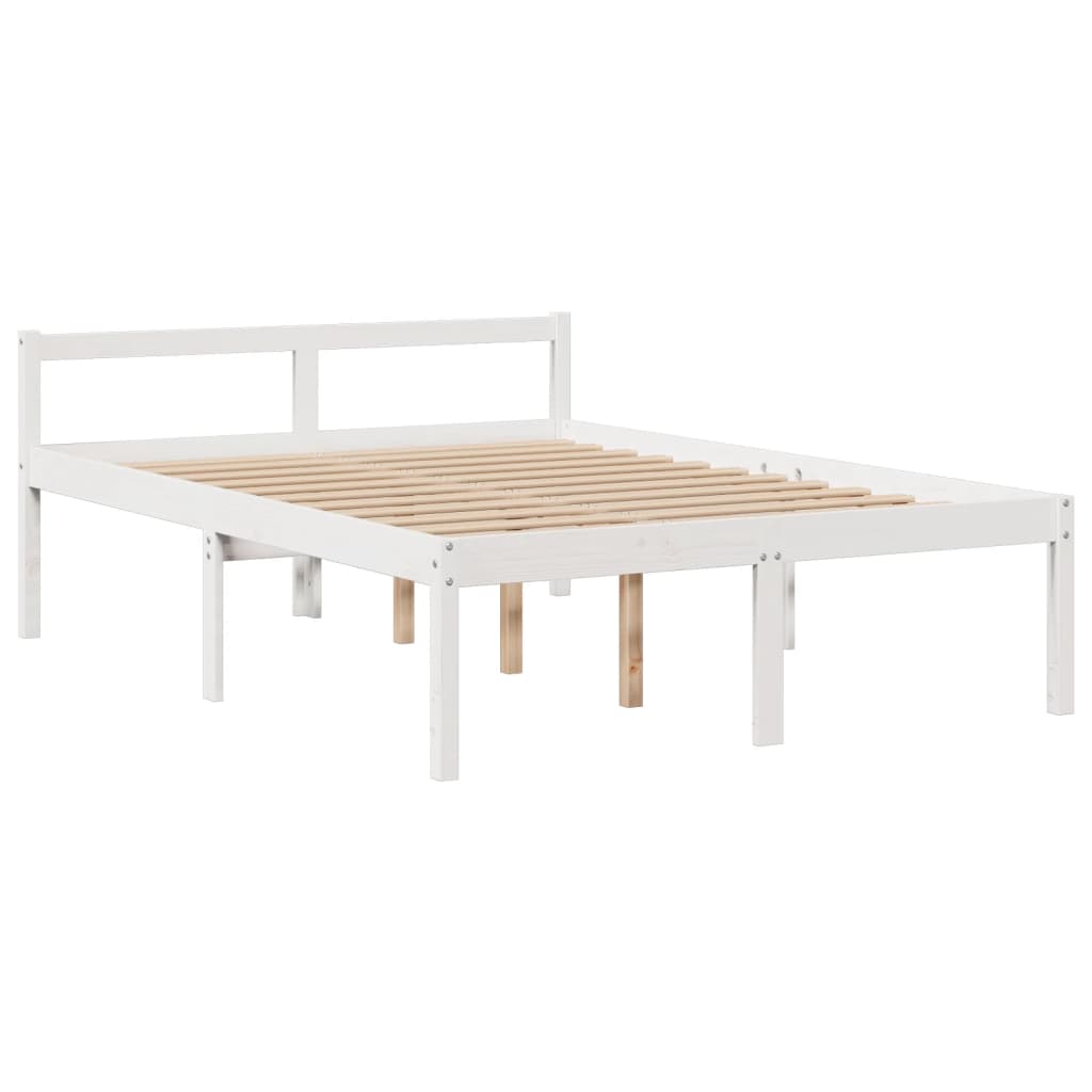 Letto Libreria Senza Materasso Legno Di Pino