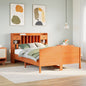 Letto Libreria Senza Materasso Legno Massello Pino