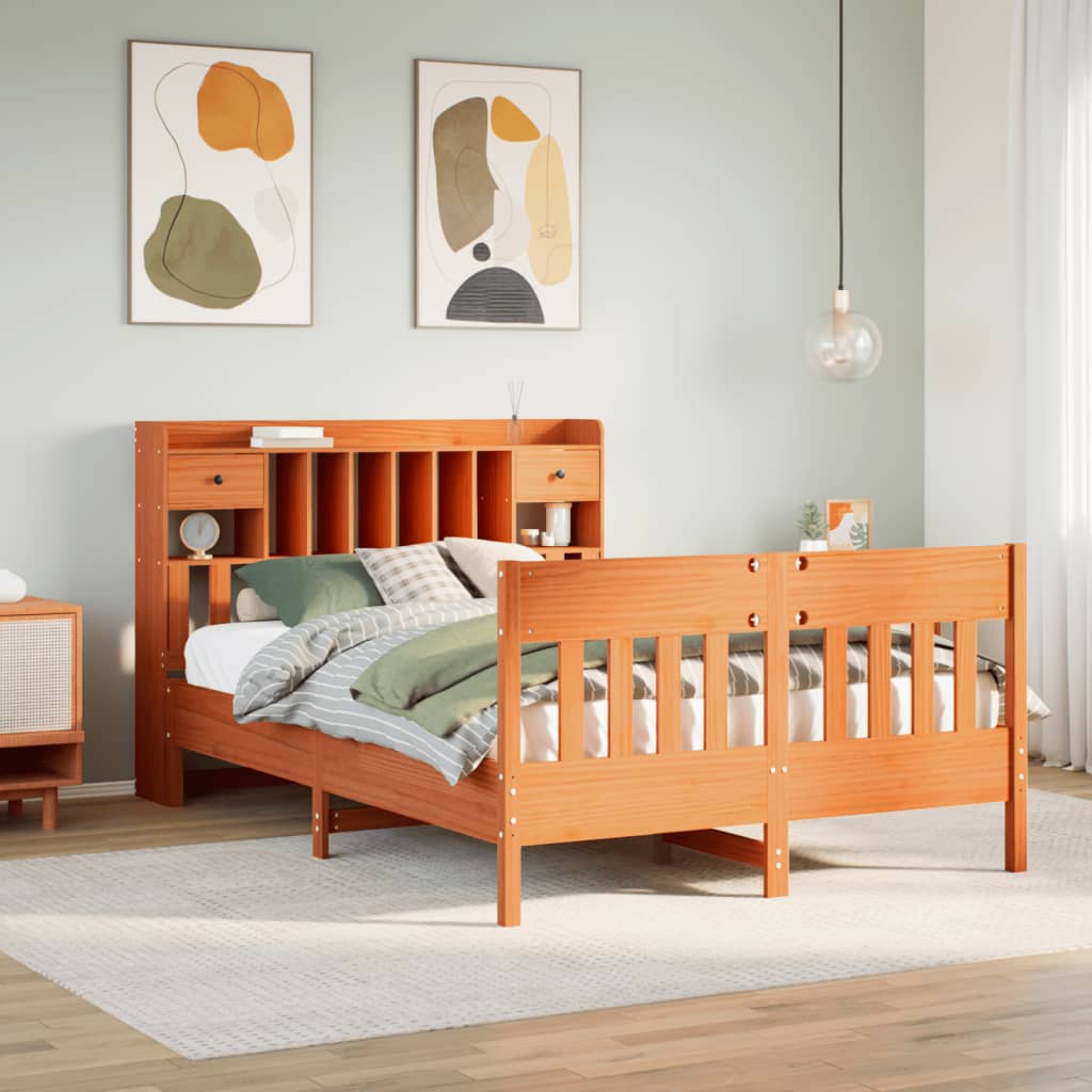 Letto Senza Materasso In Legno Massello Di Pino
