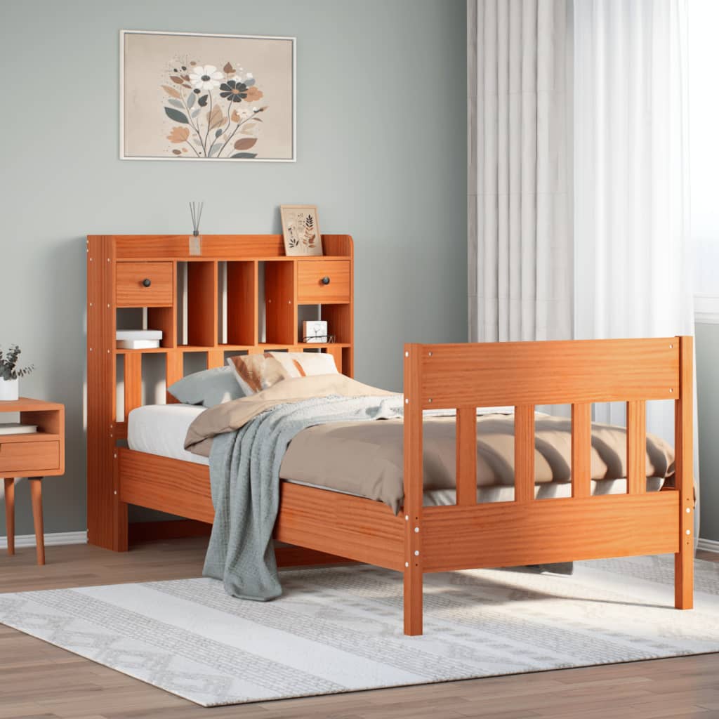 Letto Senza Materasso In Legno Massello Di Pino