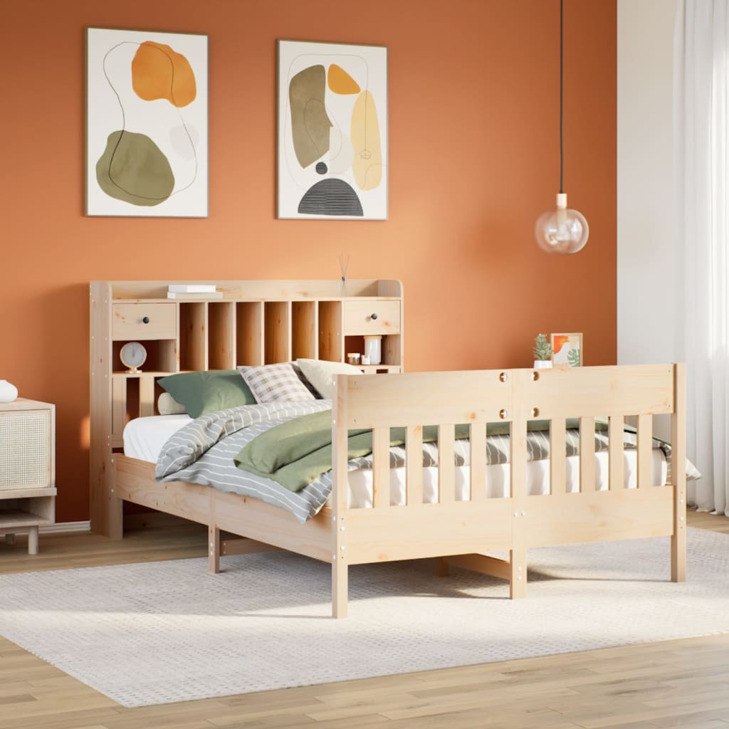 Letto Senza Materasso In Legno Massello Di Pino