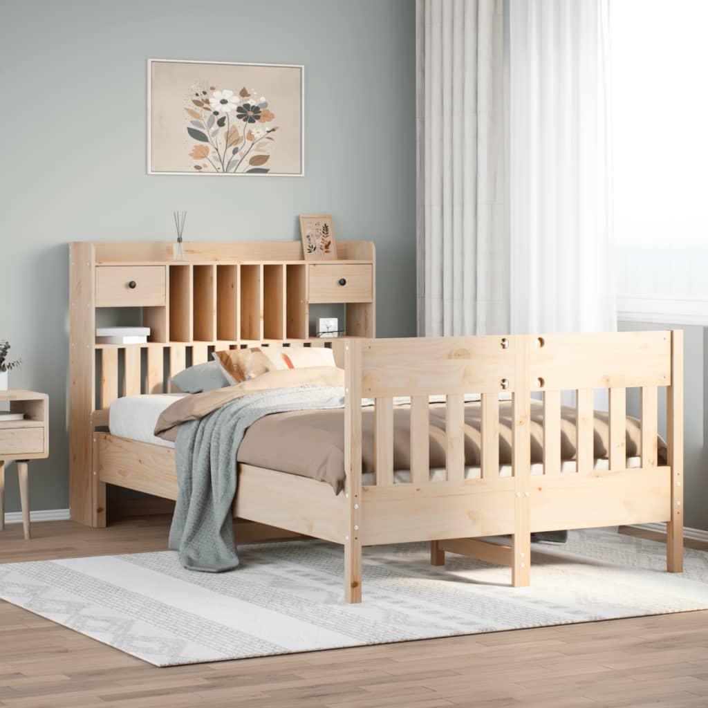 Letto Senza Materasso In Legno Massello Di Pino