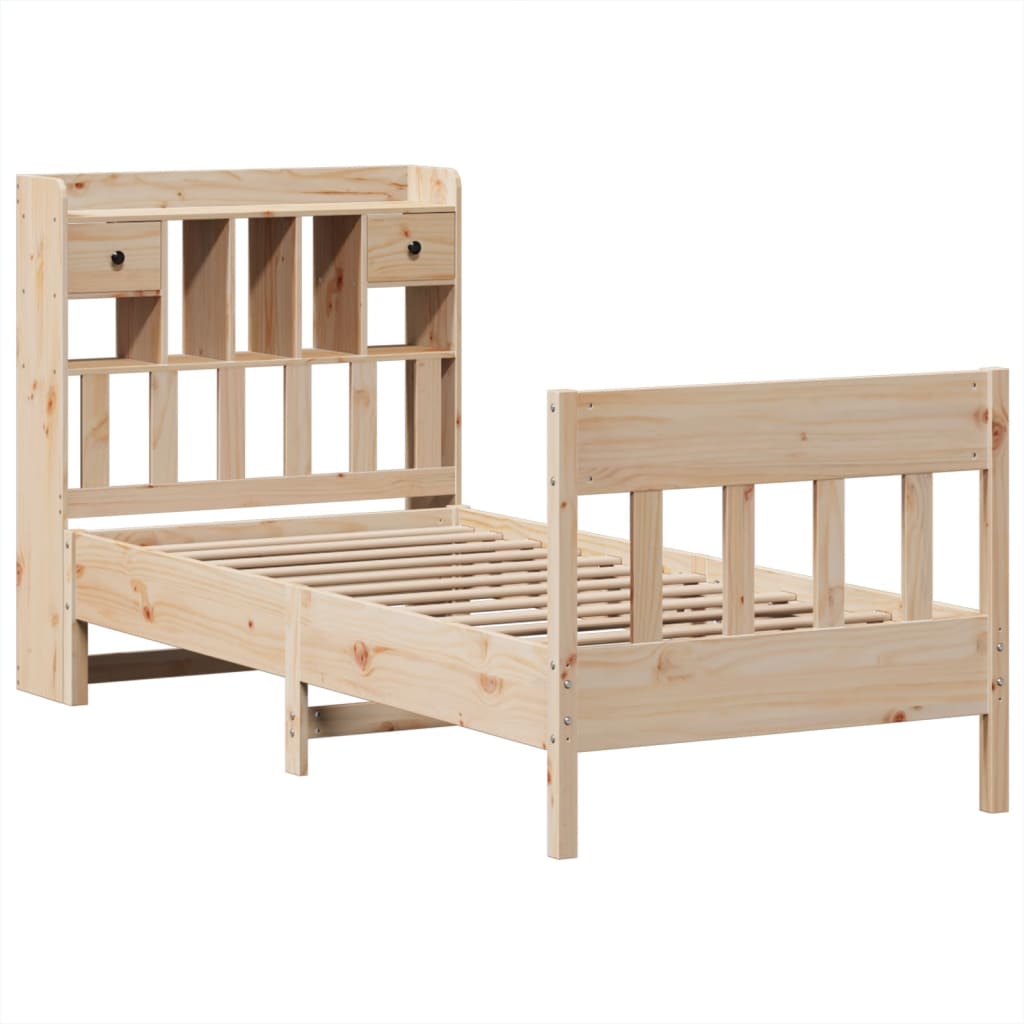 Letto Senza Materasso In Legno Massello Di Pino